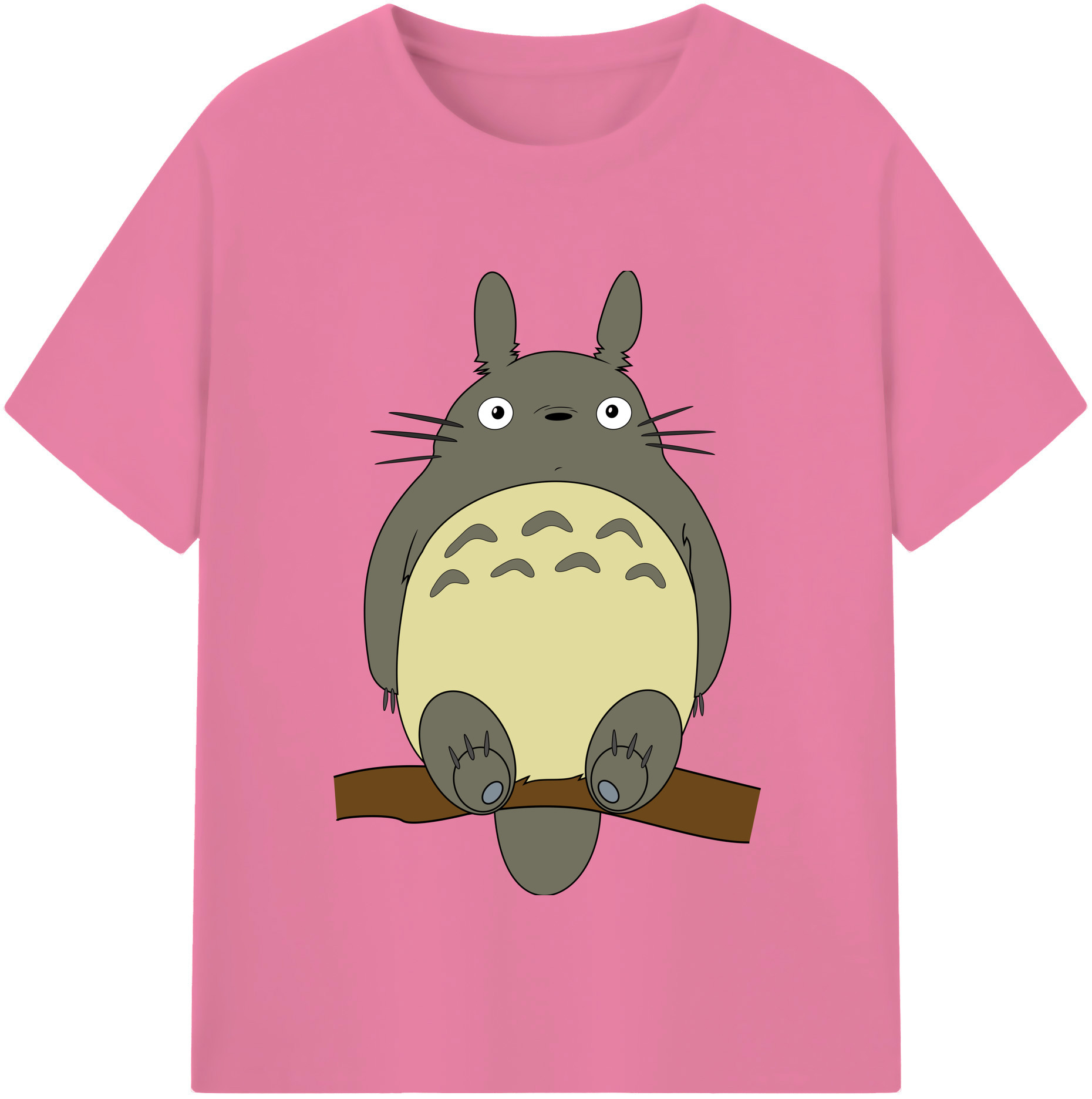 （画像用） となりのトトロ 草壁メイ 草壁サツキ My Neighbor Totoro Satsuki Kusakabe Mei Kusakabe 綿100％半袖Tシャツ（フロントプリント）